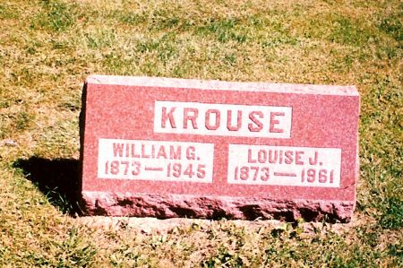 KROUSE, LOUISE J - Jones County, Iowa | LOUISE J KROUSE 