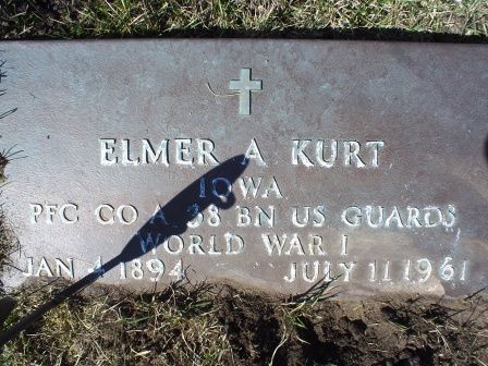 KURT, ELMER A - Jones County, Iowa | ELMER A KURT 