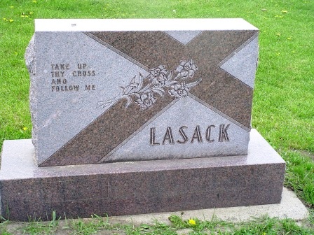 LASAK, FAMILY HEADSTONE - Jones County, Iowa | FAMILY HEADSTONE LASAK 