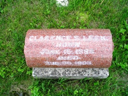 LEEK, CLARENCE S - Jones County, Iowa | CLARENCE S LEEK 