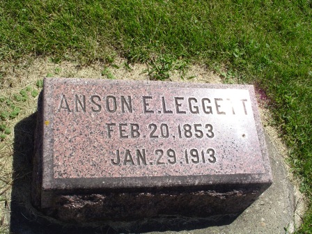 LEGGETT, ANSON E - Jones County, Iowa | ANSON E LEGGETT 
