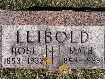 LEIBOLD, MATH - Jones County, Iowa | MATH LEIBOLD 