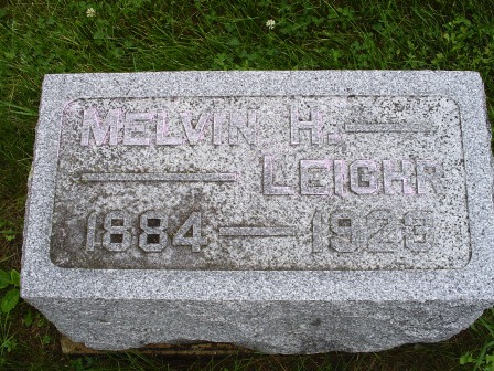 LEIGHR, MELVIN H - Jones County, Iowa | MELVIN H LEIGHR 