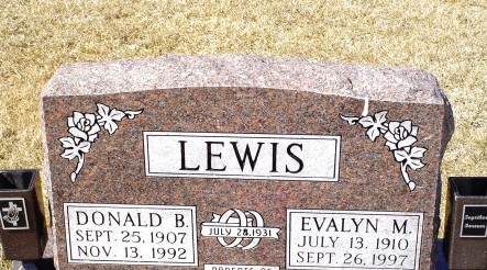 LEWIS, EVALYN M - Jones County, Iowa | EVALYN M LEWIS 