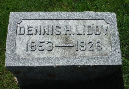 LIDDY, DENNIS H. - Jones County, Iowa | DENNIS H. LIDDY 