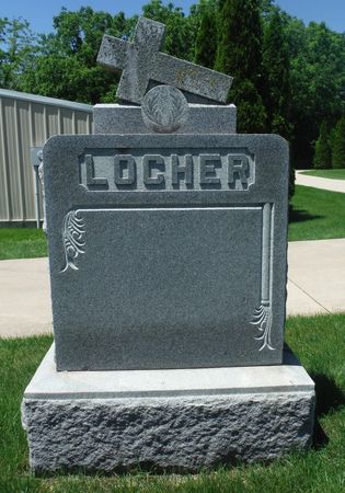 LOCHER, FAMILY MEMORIAL - Jones County, Iowa | FAMILY MEMORIAL LOCHER 