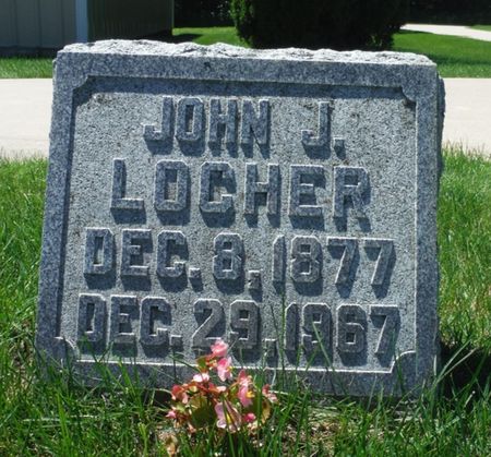 LOCHER, JOHN J. - Jones County, Iowa | JOHN J. LOCHER 