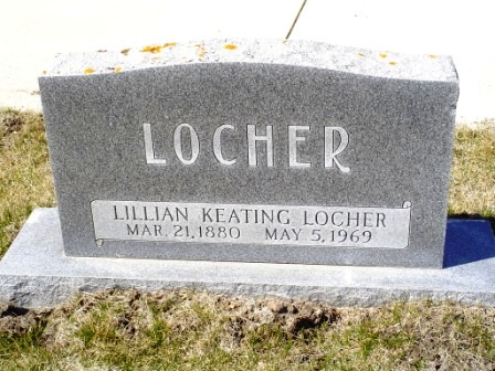LOCHER, LILLIAN - Jones County, Iowa | LILLIAN LOCHER 