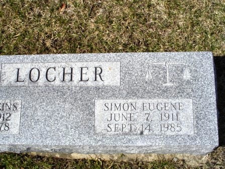LOCHER, SIMON EUGENE - Jones County, Iowa | SIMON EUGENE LOCHER 