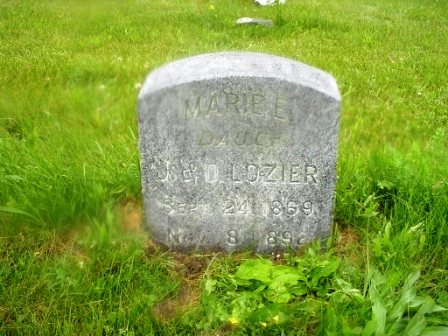 LOZIER, MARIE E - Jones County, Iowa | MARIE E LOZIER 