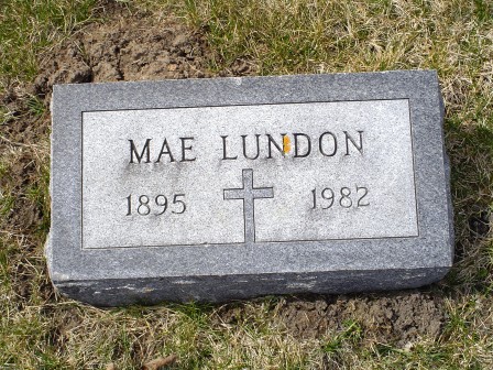 LUNDON, MAE - Jones County, Iowa | MAE LUNDON 