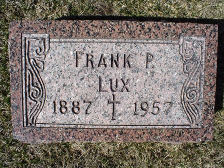 LUX, FRANK P - Jones County, Iowa | FRANK P LUX 