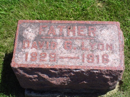 LYON, DAVID G. - Jones County, Iowa | DAVID G. LYON 