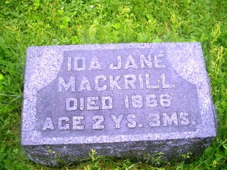 MACKRILL, IDA JANE - Jones County, Iowa | IDA JANE MACKRILL 