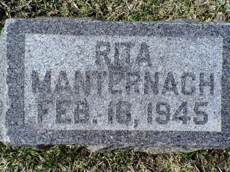 MANTERNACH, RITA - Jones County, Iowa | RITA MANTERNACH 
