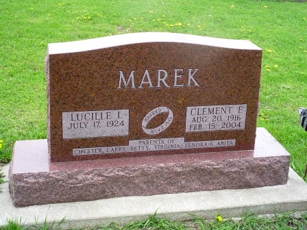 MAREK, CLEMENT F - Jones County, Iowa | CLEMENT F MAREK 