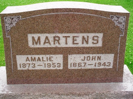 MARTENS, AMALIE - Jones County, Iowa | AMALIE MARTENS 