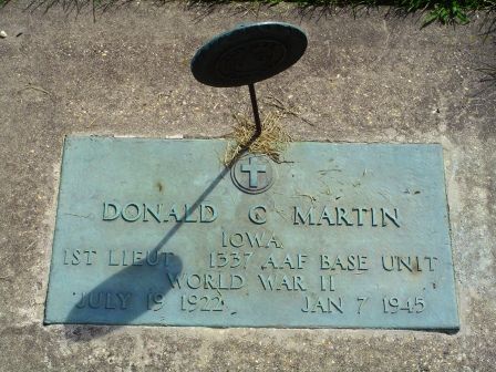 MARTIN, DONALD C - Jones County, Iowa | DONALD C MARTIN 