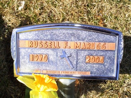 MARUGG, RUSSELL F - Jones County, Iowa | RUSSELL F MARUGG 