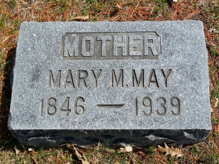 MAY, MARY M. - Jones County, Iowa | MARY M. MAY 