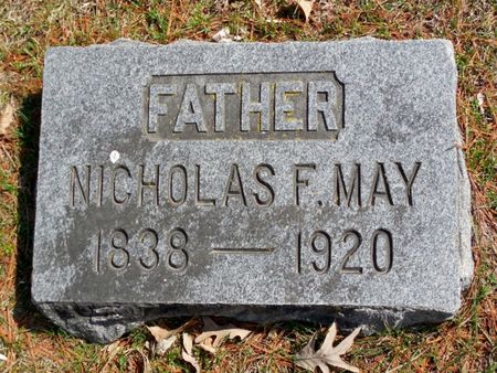 MAY, NICHOLAS  F. - Jones County, Iowa | NICHOLAS  F. MAY 