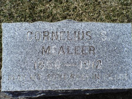MCALEER, CORNELIUS - Jones County, Iowa | CORNELIUS MCALEER 