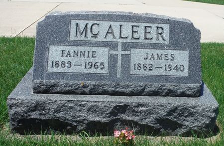 MCALEER, FANNIE - Jones County, Iowa | FANNIE MCALEER 