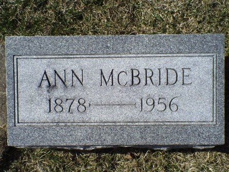 MCBRIDE, ANN - Jones County, Iowa | ANN MCBRIDE 