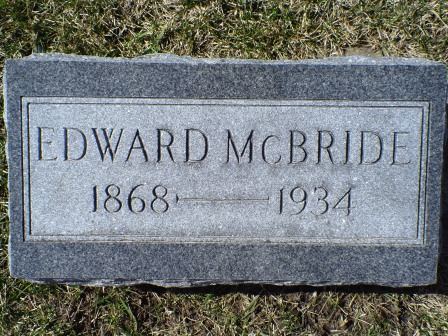 MCBRIDE, EDWARD - Jones County, Iowa | EDWARD MCBRIDE 