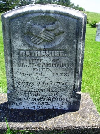 MCCAMMANT, ADALINE - Jones County, Iowa | ADALINE MCCAMMANT 