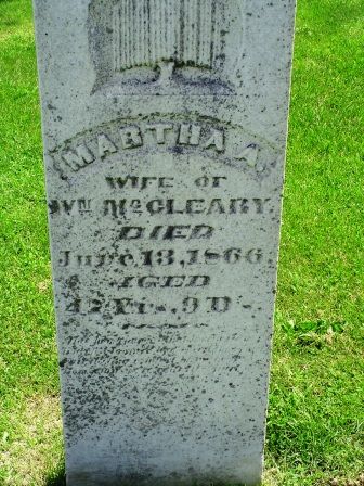 MCCLEARY, MARY A - Jones County, Iowa | MARY A MCCLEARY 