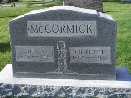 MCCORMICK, CHARLOTTE - Jones County, Iowa | CHARLOTTE MCCORMICK 