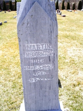 MCCORMICK, MARTIN - Jones County, Iowa | MARTIN MCCORMICK 