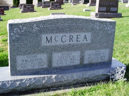 MCCREA, RICHARD G. - Jones County, Iowa | RICHARD G. MCCREA 