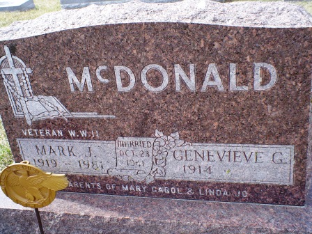 MCDONALD, MARK J - Jones County, Iowa | MARK J MCDONALD 