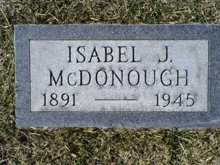MCDONOUGH, ISABEL J - Jones County, Iowa | ISABEL J MCDONOUGH 