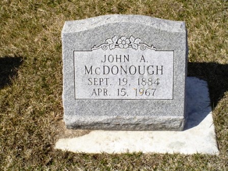MCDONOUGH, JOHN A - Jones County, Iowa | JOHN A MCDONOUGH 