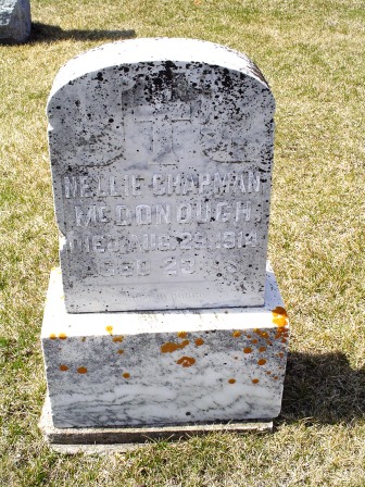 CHAPMAN MCDONOUGH, NELLIE - Jones County, Iowa | NELLIE CHAPMAN MCDONOUGH 