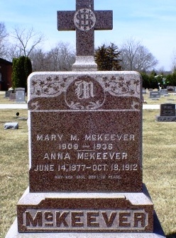 MCKEEVER, MARY M - Jones County, Iowa | MARY M MCKEEVER 