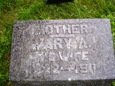 MCMASTER, MARY A - Jones County, Iowa | MARY A MCMASTER 