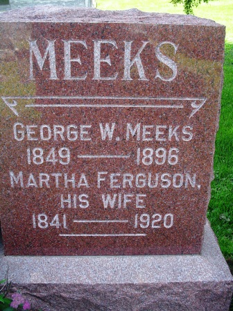 MEEKS, GEORGE W - Jones County, Iowa | GEORGE W MEEKS 