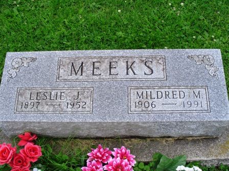 MEEKS, LESLIE J - Jones County, Iowa | LESLIE J MEEKS 