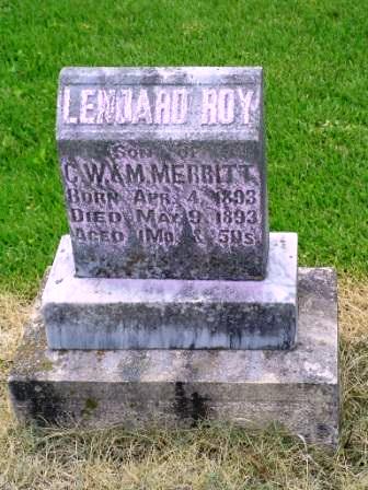 MERRITT, LENOARD ROY - Jones County, Iowa | LENOARD ROY MERRITT 