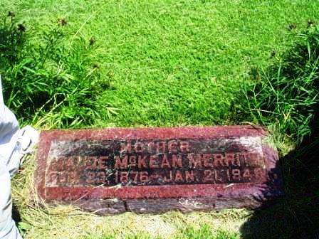 MERRITT, MAUDE - Jones County, Iowa | MAUDE MERRITT 