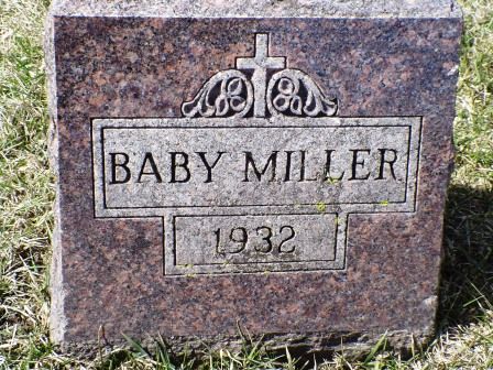 MILLER, BABY - Jones County, Iowa | BABY MILLER 