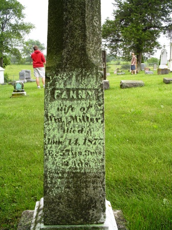 MILLER, FANNY - Jones County, Iowa | FANNY MILLER 