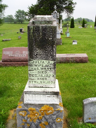 MILLER, JULIA A - Jones County, Iowa | JULIA A MILLER 