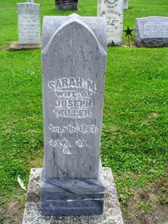 MILLER, SARAH M - Jones County, Iowa | SARAH M MILLER 