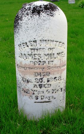 HUNTER MILNE, HELEN - Jones County, Iowa | HELEN HUNTER MILNE 