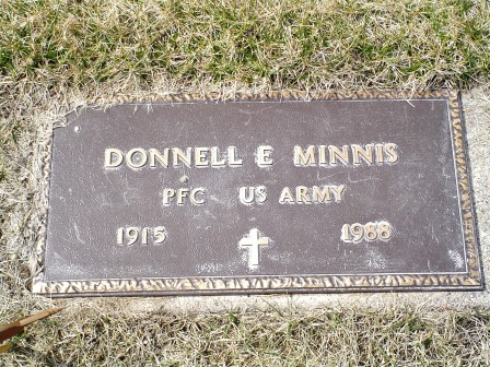MINNIS, DONNELL E - Jones County, Iowa | DONNELL E MINNIS 